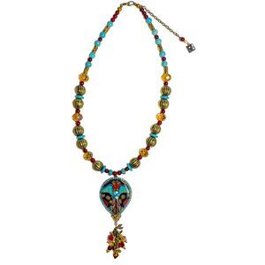 Nouveau Butterfly Necklace - Handmade by Teresa Pandora Salgado - One-of-a-Kind